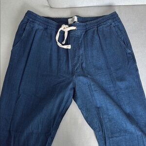 Marine Layer Indigo Jogger Pants